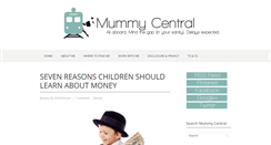 Desktop Screenshot of mummycentral.com